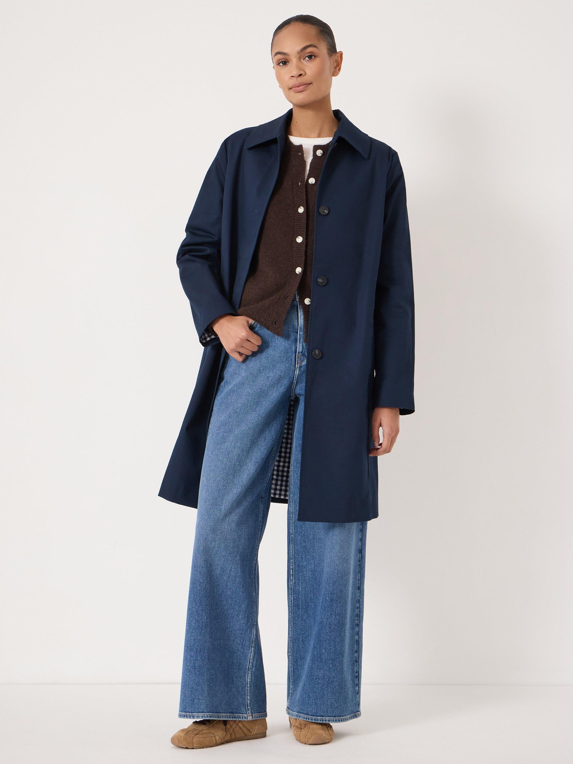 Product image 6 of 6, which shows HUSH Nessa Wide Leg Jeans, Blue, 10R