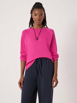 HUSH Matilda Raglan Top, Magenta Pink