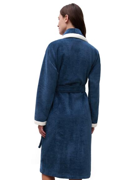 Femilet Ruby Soft Feel Dressing Gown - view 2, Dark Denim