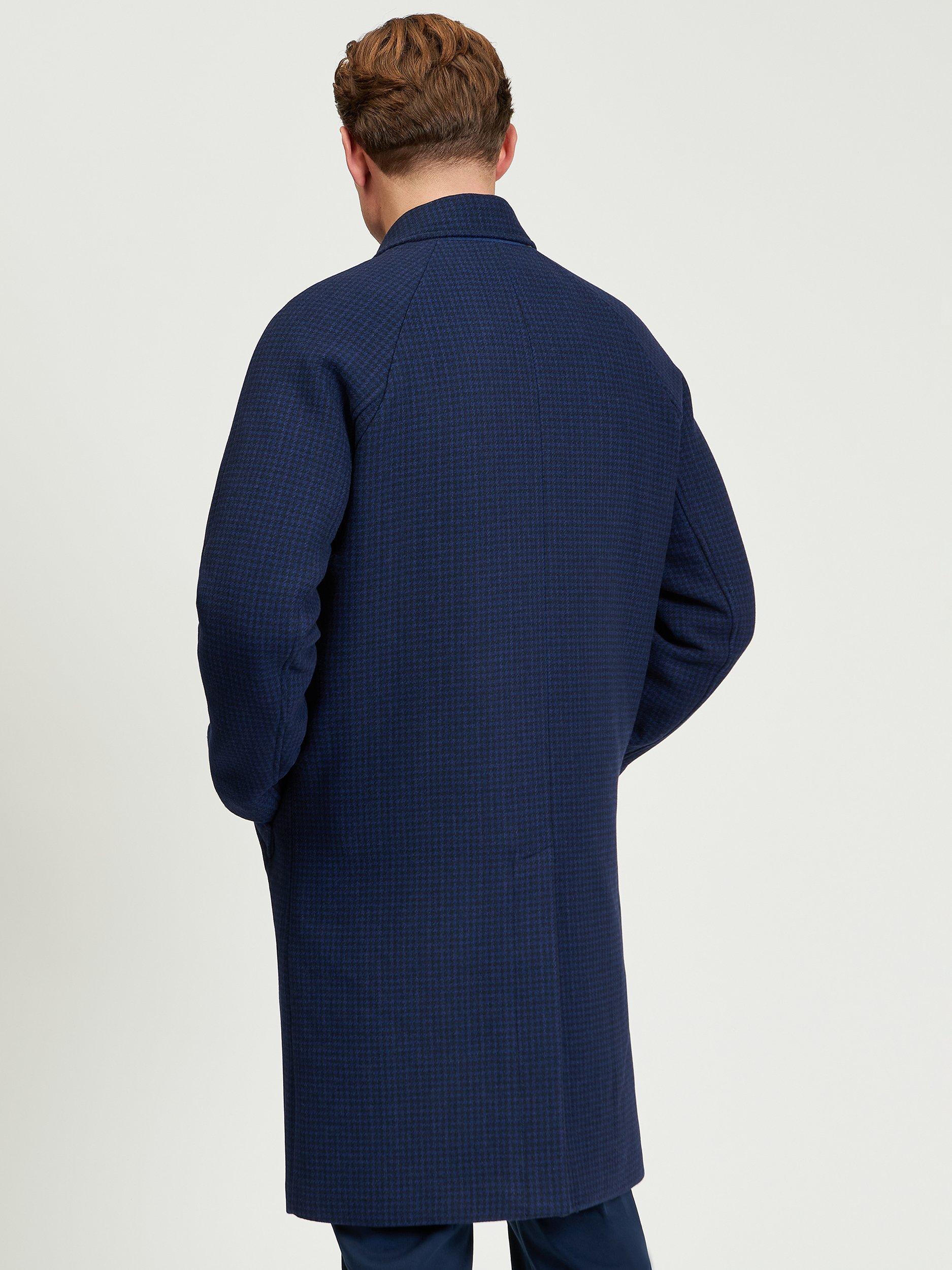 Product image 2 of 8, which shows Ben Sherman Team GB Wool Blend Car Coat, Dark Navy, S
