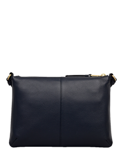 Radley Kew Way Leather Crossbody Bag, Black - view 2, Ink