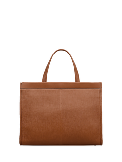 Radley Alba Place Leather Cross Body Bag, Ink - view 2, Indus Tan