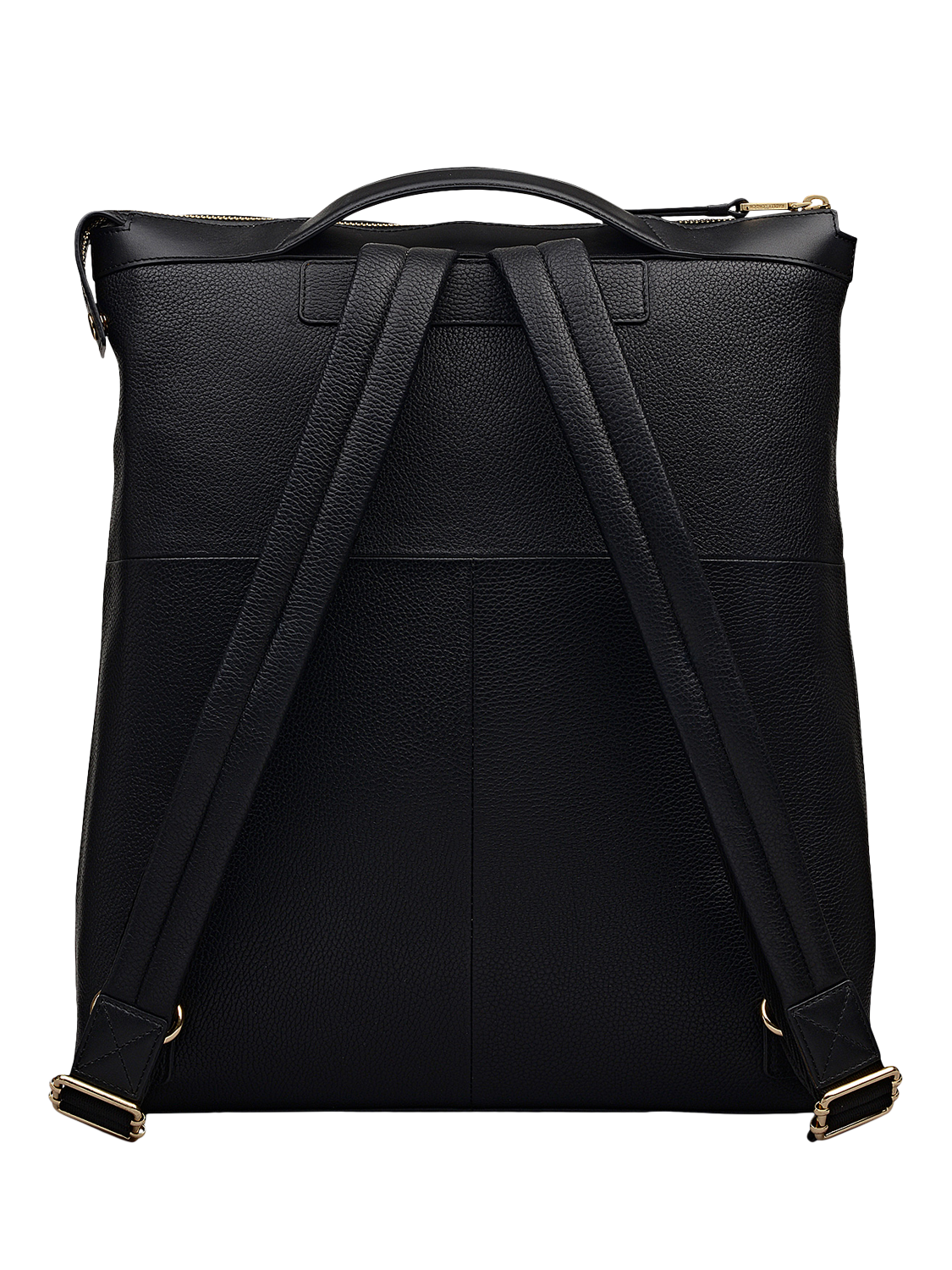 Product image 2 of 5, which shows Radley Alba Place Leather Backpack, Black