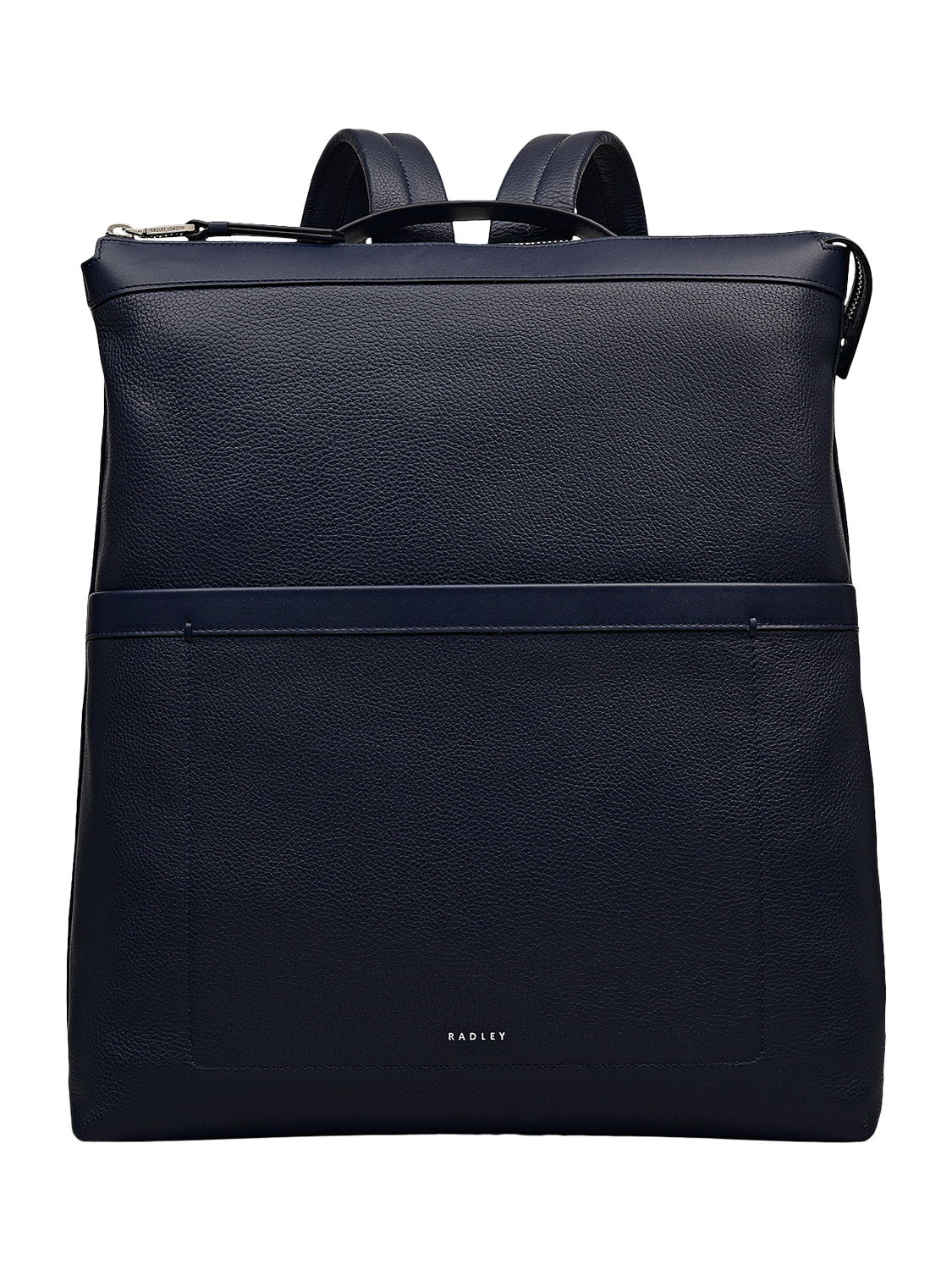 Product image 1 of 5, which shows Radley Alba Place Leather Backpack, Ink