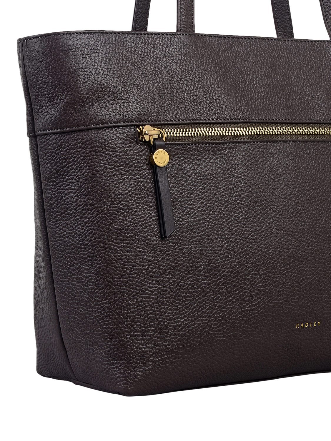 Product image 4 of 6, which shows Radley Fountain Road Leather Tote Bag, Thunder