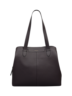 Radley Piccardy Hill 2.0 Leather Shoulder Bag, Thunder, Thunder