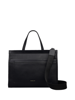 Radley Alba Place Leather Cross Body Bag, Ink, Black