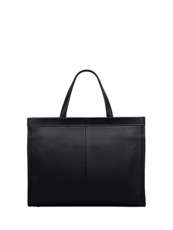 Radley Alba Place Leather Cross Body Bag, Ink - view 2, Black