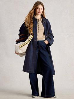 White Stuff Oakleigh Denim Coat, Blue