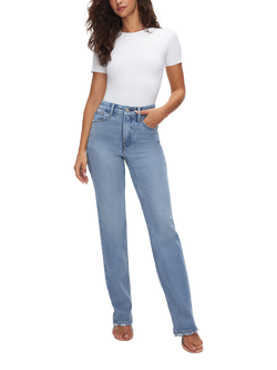 Good American Sculpt T-Shirt Bodysuit - view 2, White