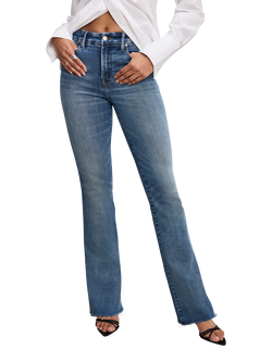 Good American Classic Bootcut Jeans, Indigo863, Indigo863