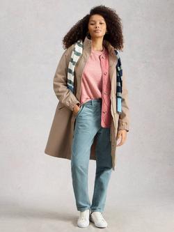 White Stuff Beth Waterproof Coat, Natural
