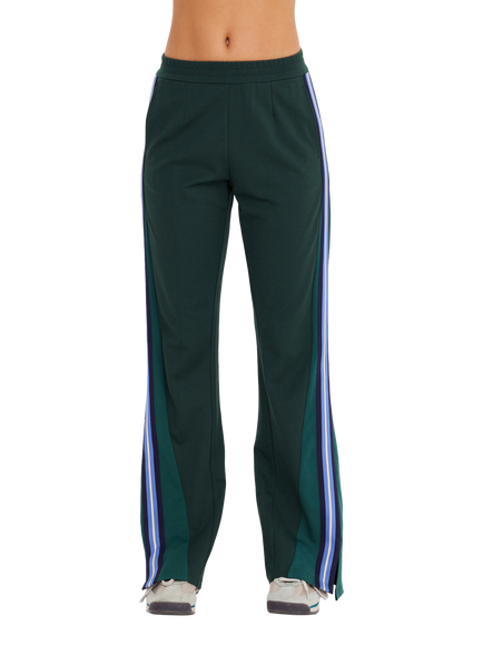 THE UPSIDE Maneki Petra Flared Trousers, Green - view 2, Green