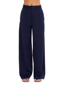 THE UPSIDE Mira Wide Leg Trousers, Navy - view 2, Navy