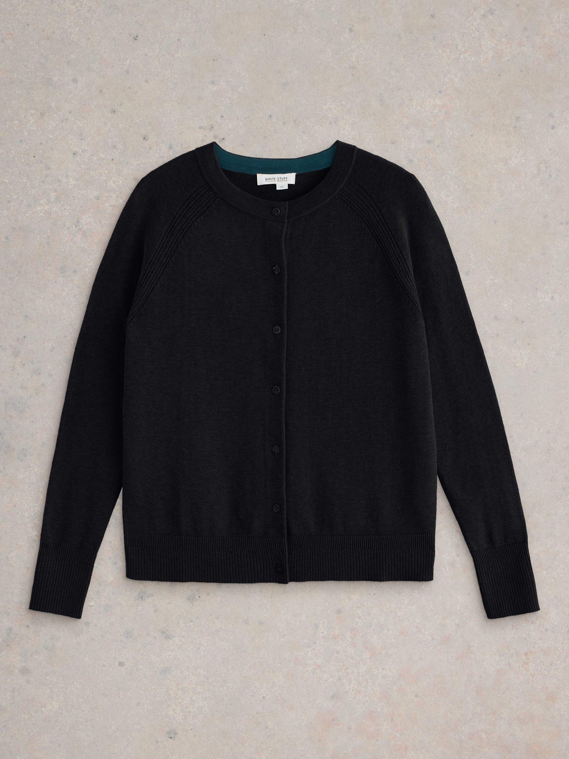 Product image 5 of 6, which shows White Stuff Lulu Cardigan, Black, 6