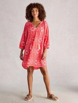 White Stuff Lottie Beach Cover Up, Coral