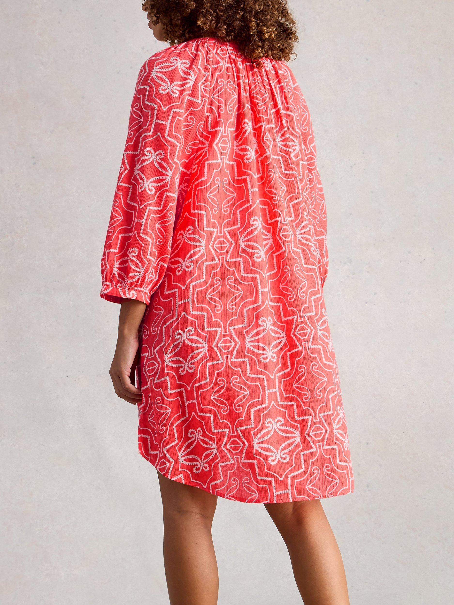 Product image 2 of 6, which shows White Stuff Lottie Beach Cover Up , Coral, XS