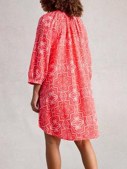 White Stuff Lottie Beach Cover Up - view 2, Coral