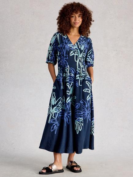 White Stuff Kate Dress, Blue, Blue
