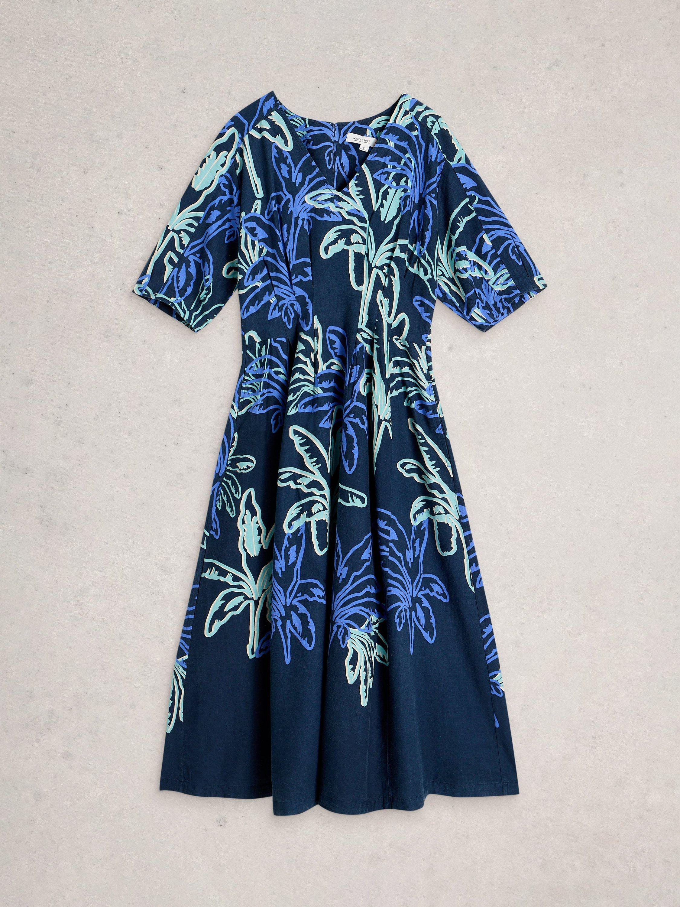 Product image 5 of 6, which shows White Stuff Kate Dress, Blue, 6