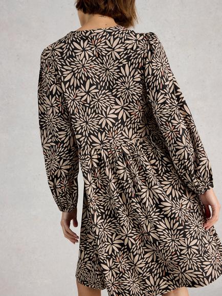 White Stuff Lola Floral Jersey Dress, Multi - view 2, Multi