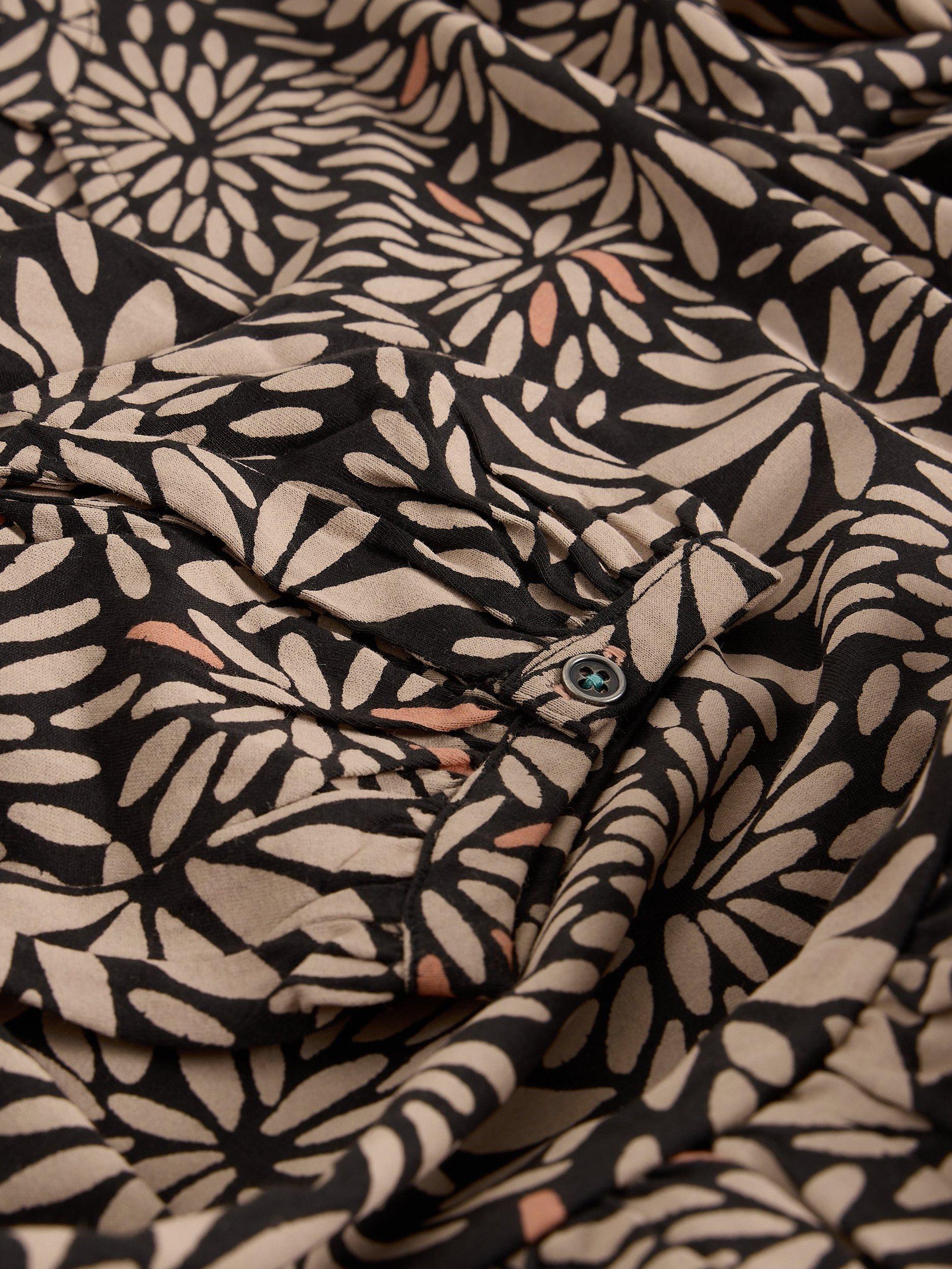 Product image 6 of 6, which shows White Stuff Lola Floral Jersey Dress, Multi, 6