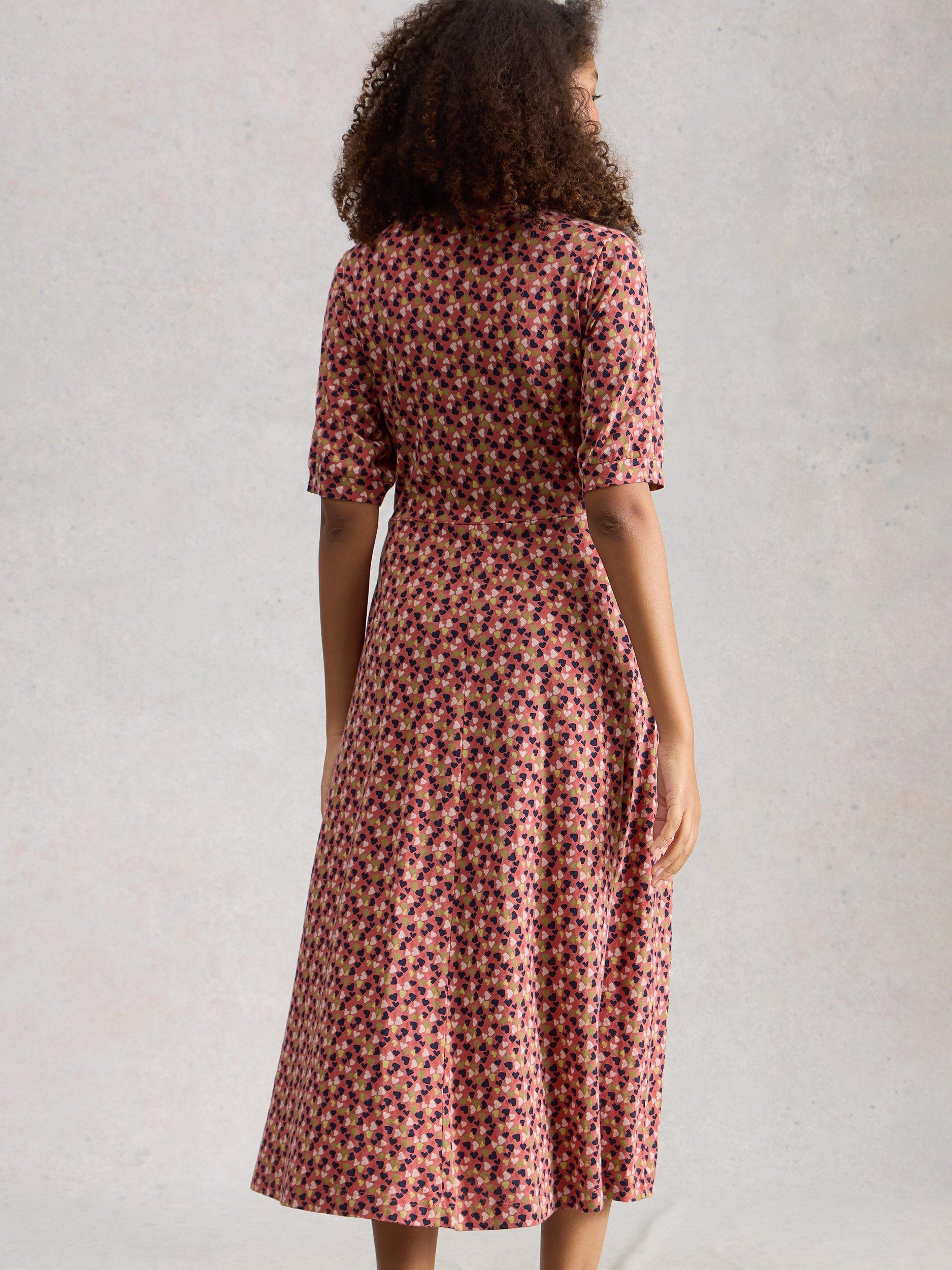 Product image 2 of 2, which shows White Stuff Megan Dress, Pink/Multi, 6