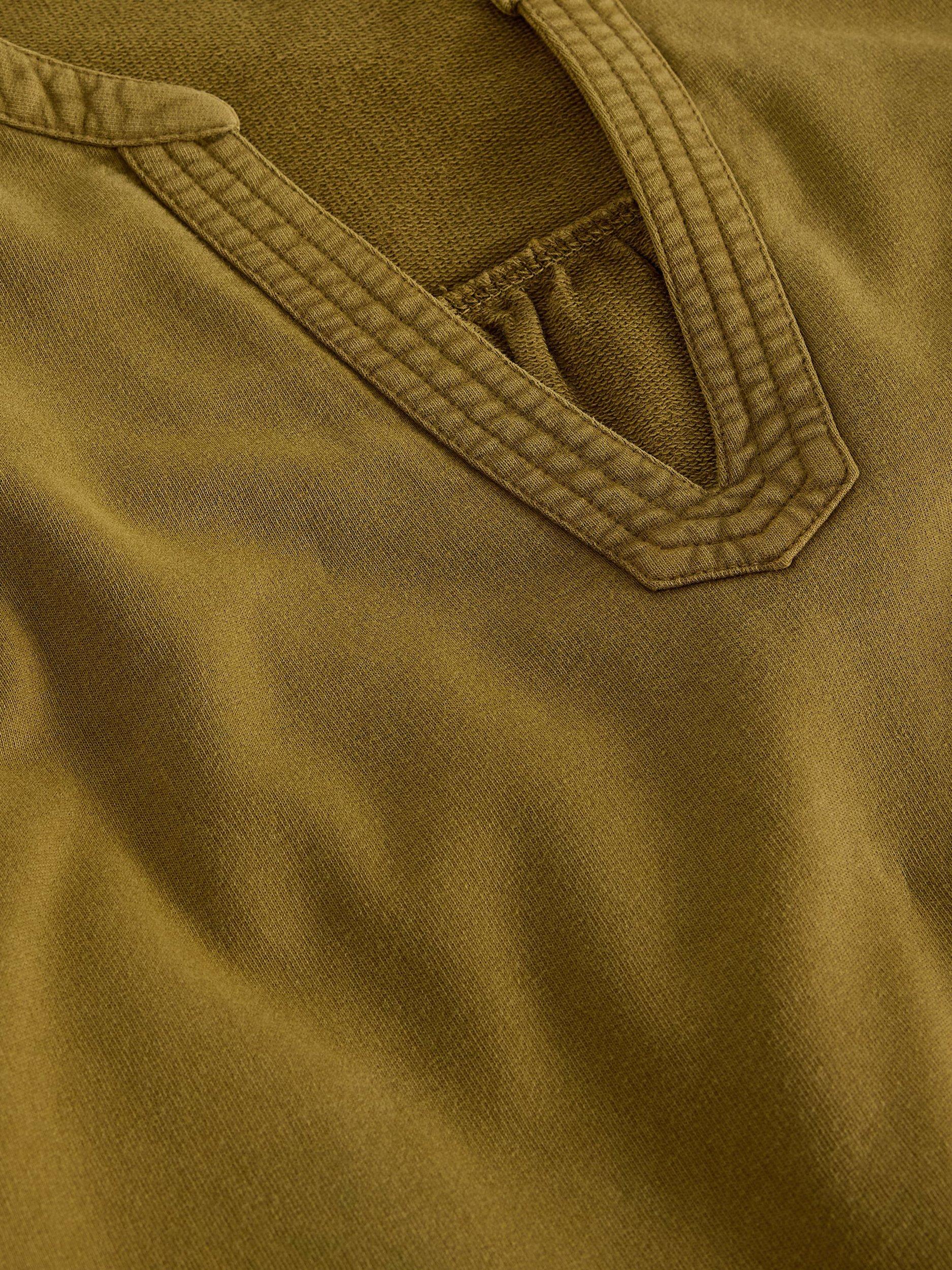 Product image 6 of 11, which shows White Stuff Ray Jersey Midi Dress, Khaki, 6