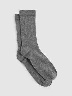 Reiss Felicia Loafer Socks, Charcoal