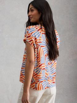 White Stuff Iris T-Shirt, Multi - view 2, Multi