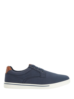 Dune London Tommus Lace Up Trainers, Navy