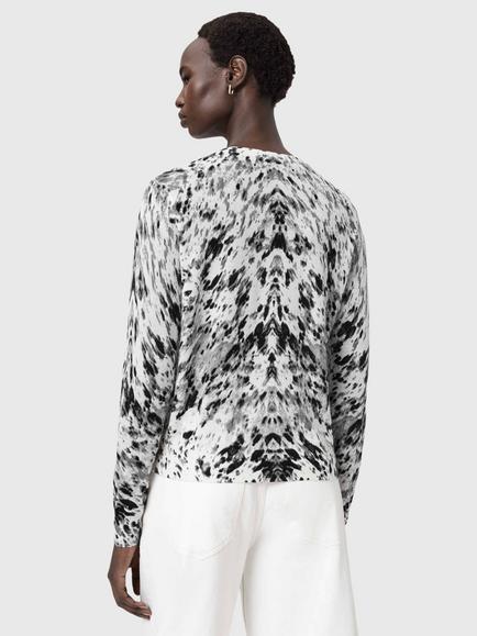 AllSaints Anouk Cardigan, Off White - view 2, Off White