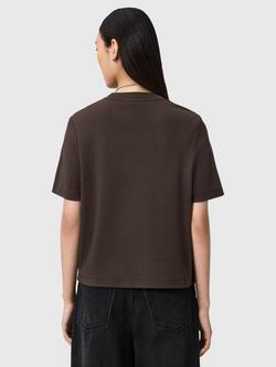 AllSaints Lover Lisa T-Shirt - view 2, Bottle Brown