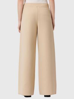 AllSaints Sonny Knit Trousers containing LENZING™ ECOVERO™ Viscose, Pebble White - view 2, Pebble White