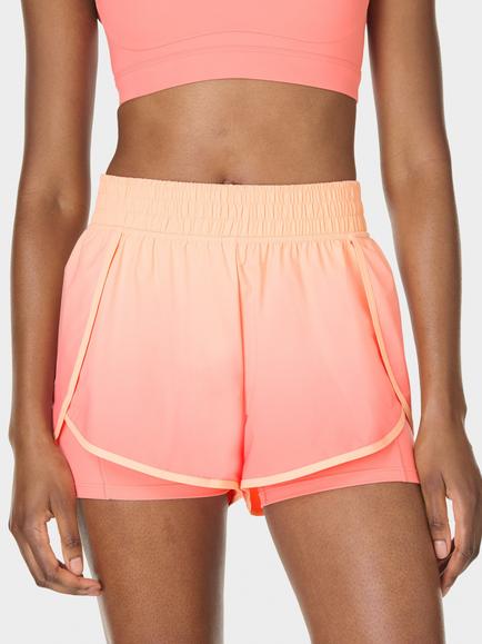 Sweaty Betty Get Set 2-in-1 Multi Train Shorts, Multi - view 2, Multi