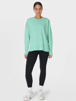 Sweaty Betty After Class Longline Sweatshirt, Mint, Mint