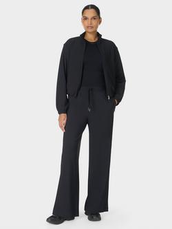 Sweaty Betty Explorer Side Tape Zip Through Midlayer, Black - view 2, Black