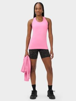 Sweaty Betty Athlete Seamless Workout Vest Top, Guava Pink - view 2, Guava Pink