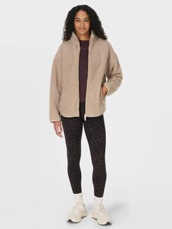 Sweaty Betty Elevated Boxy T-Shirt, Brown - view 2, Brown