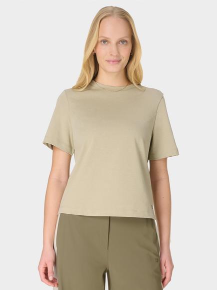Sweaty Betty Elevated Boxy T-Shirt, Green, Green