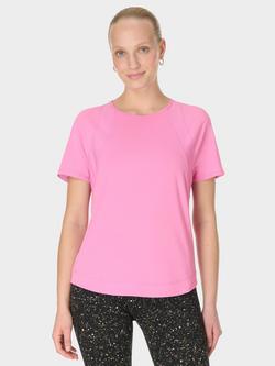 Sweaty Betty Breathe Easy Mesh T-Shirt, Pink, Pink