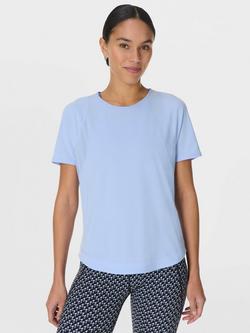 Sweaty Betty Breathe Easy Mesh T-Shirt, Glacier Blue
