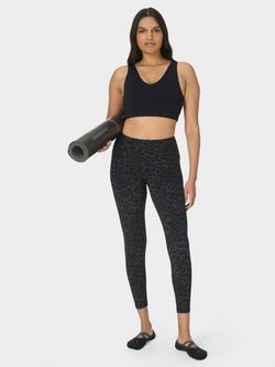 Sweaty Betty Ultimate Studio Voop Yoga Bra - view 2, Black