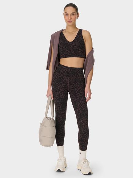 Sweaty Betty Ultimate Studio Yoga Bra, Brown - view 2, Brown