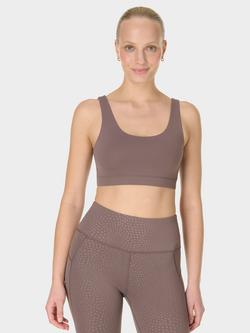 Sweaty Betty All Day Bralette, Brown - view 2, Brown
