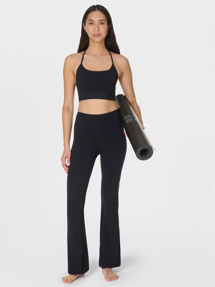 Sweaty Betty Ultimate Studio Ribbed Yoga Bra, Black - view 2, Black