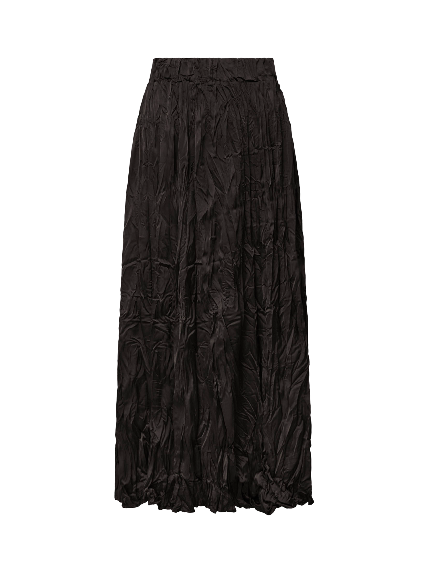 Product image 5 of 5, which shows James Lakeland Crinkled Maxi Skirt, Black, 8