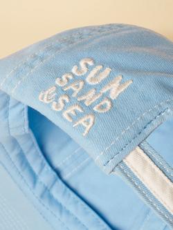 Joules Kids' Daley Octopus Baseball Cap, Blue - view 2, Blue