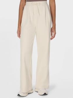 Sweaty Betty Revive Wide Leg Joggers, Beige, Beige