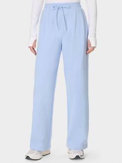 Sweaty Betty Revive Wide Leg Joggers, Glacier Blue, Glacier Blue